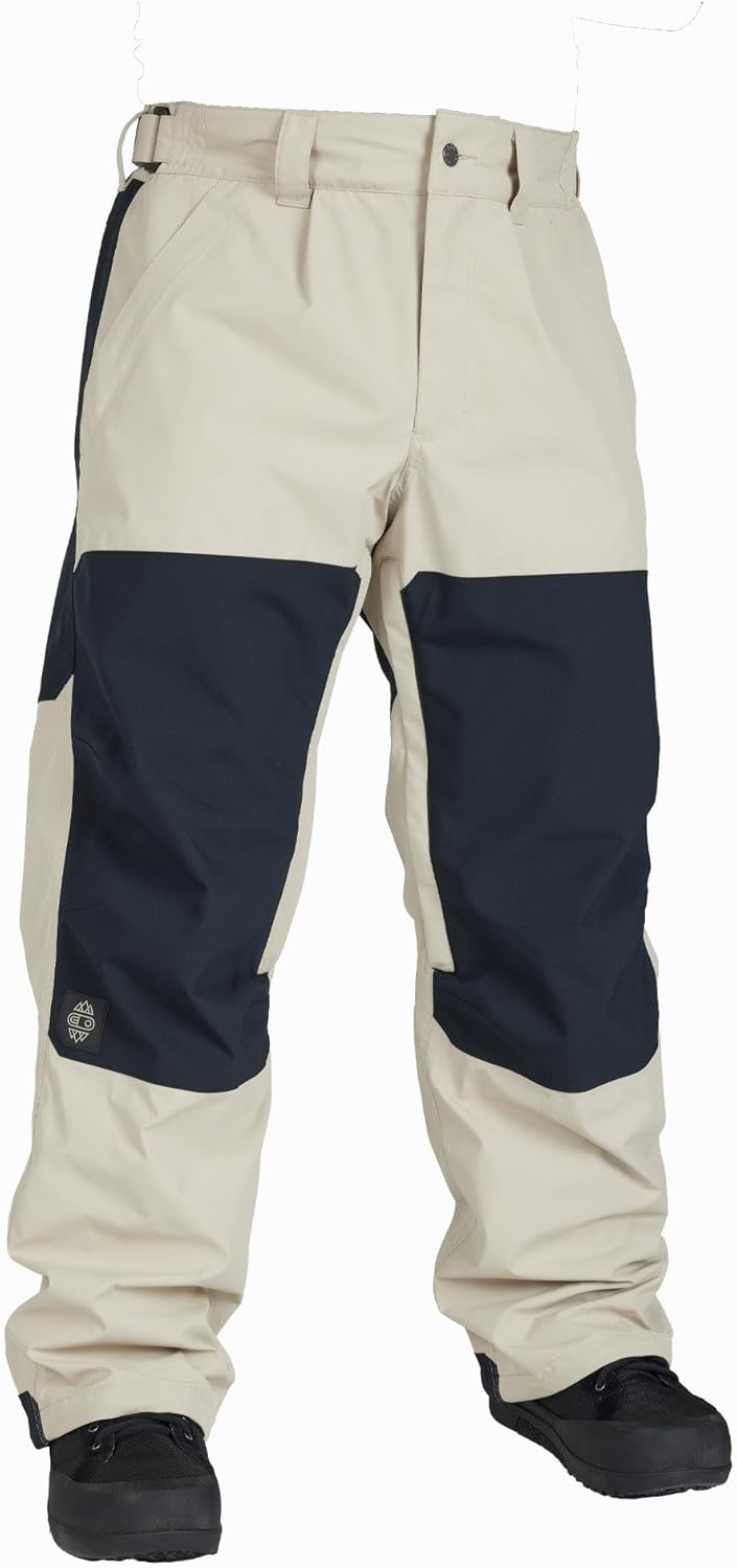 Airblaster Men's Beast 2L Pant - Insulated Winter Apparel for Skiing & Snowboarding Sand