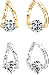 Lymphatic Earrings for Women Histone Lymphvity Drainage Earrings Magnetotherapy Germanium Lymphatic Activity Hoop Earrings Jewelry Gifts