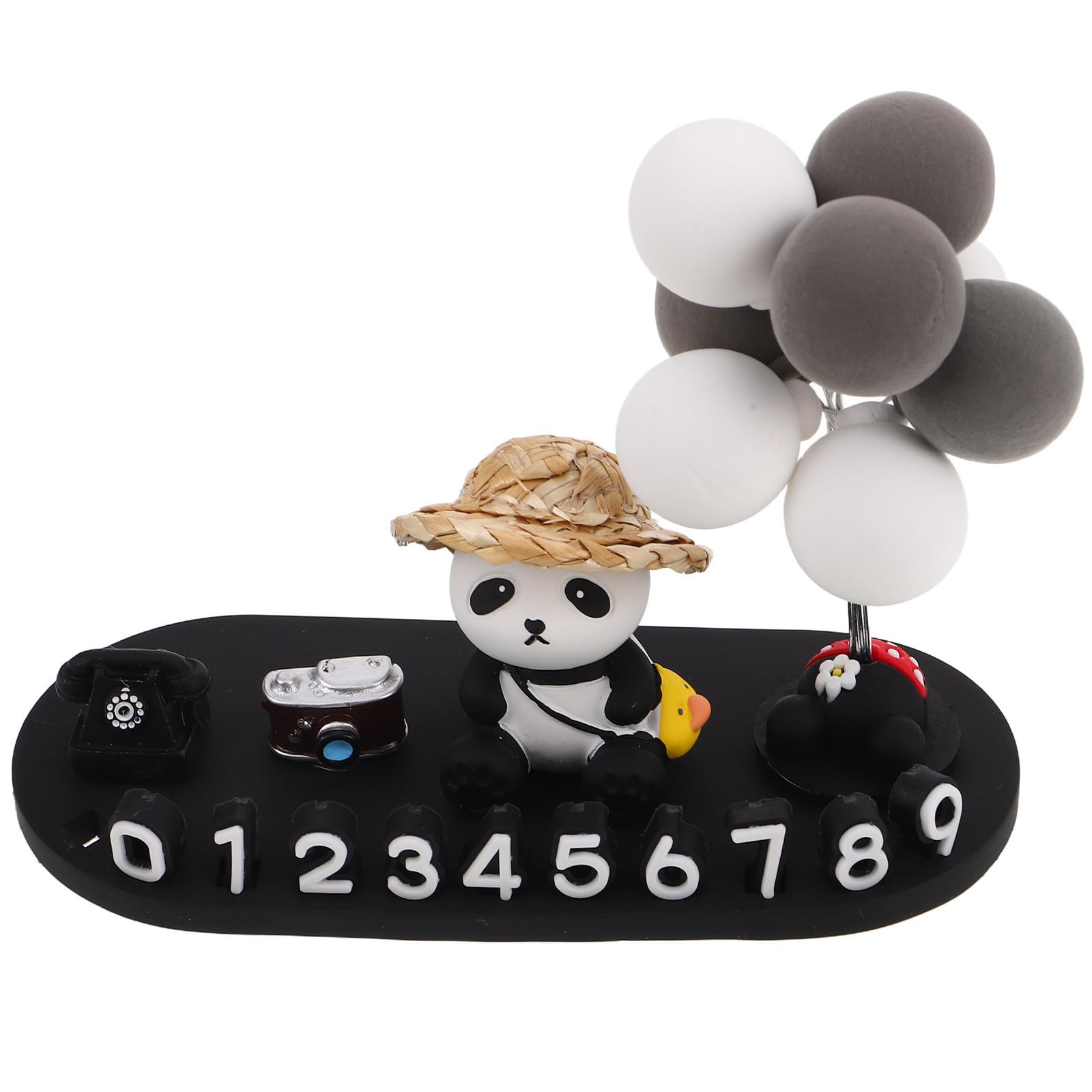 Accesorio de estacionamiento para evitar problemas de parking con plástico duradero de panda 8