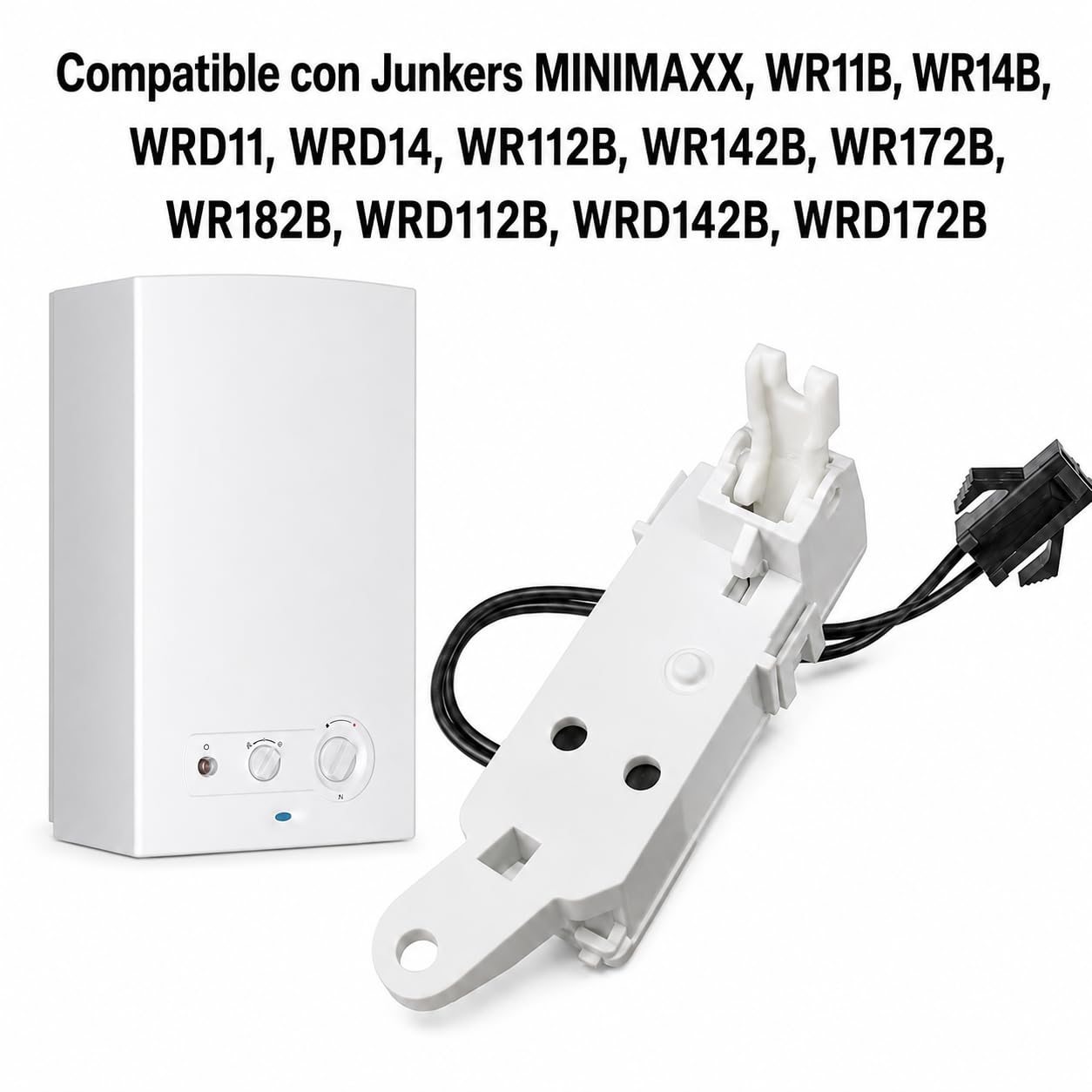 Microinterruptor Calentador Junkers Compatible Recambio MINIMAXX WR11 WR14 WRD11 WRD14 Bosch Neckar
