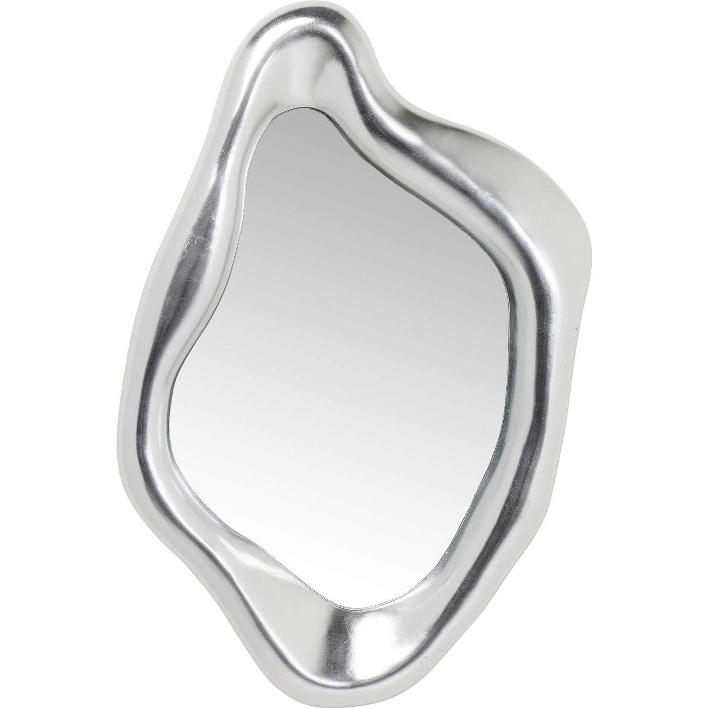 Kare Design Wandspiegel Spiegel Hologram, Silber, Wand, mit Rahmen, Dekospiegel