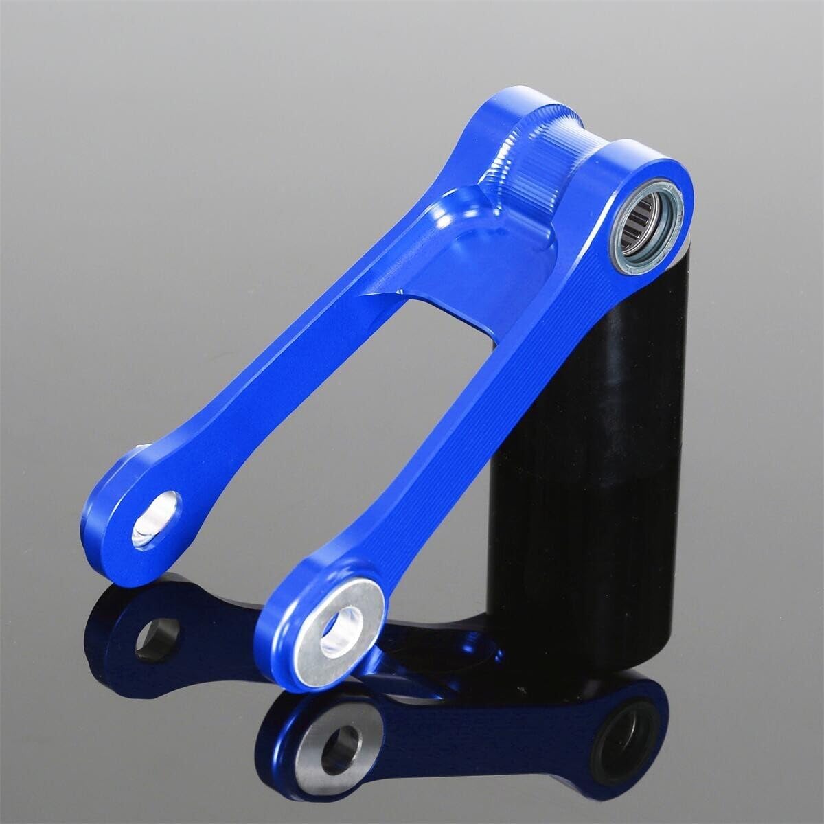 YZ80 Lowering Link -20mm Suspension Compatible With YZ80 YZ85 1993-2025 CNC Motorcycle Rear Drop Link Lowering Linkage Arm (Blue)