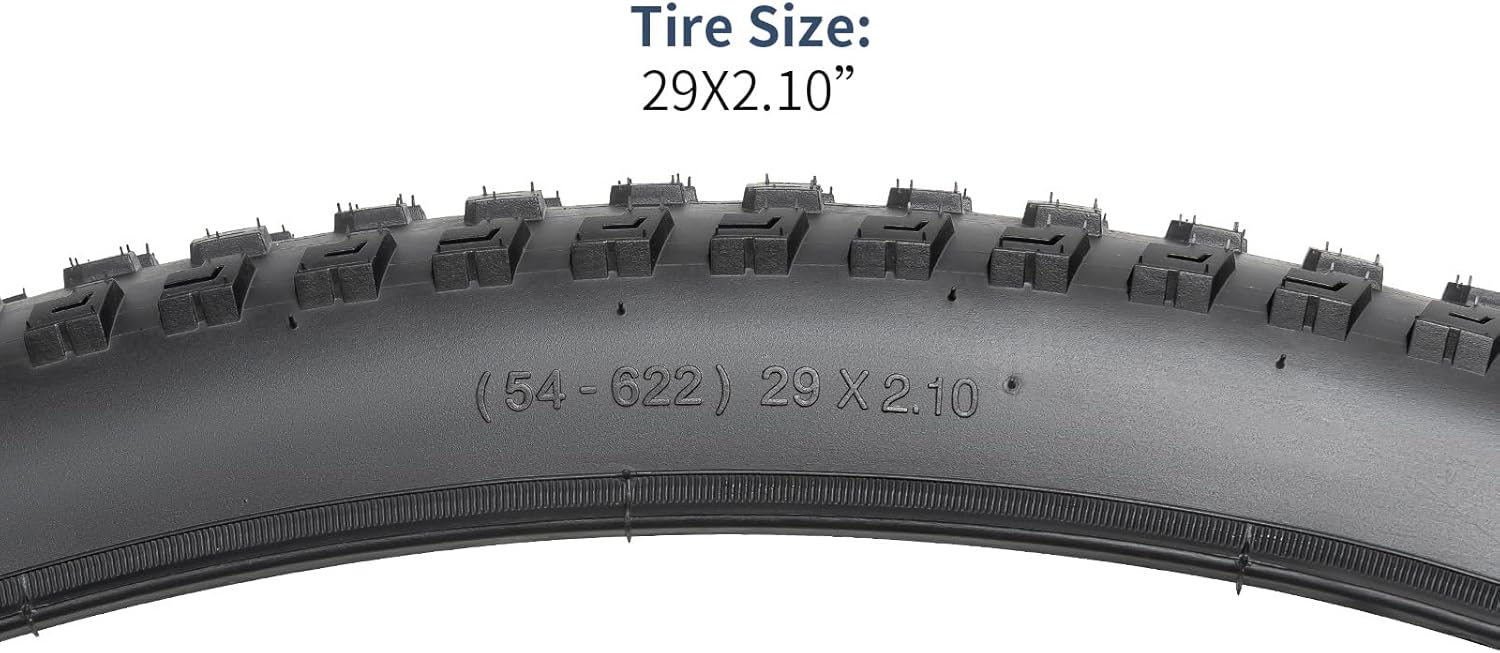 2-PCS 29" Mountain Bike Tires 29x2.10/54-622 Compatible with 29 X 2.10 29 * 2.1 Bike Bicycle Tires (Y-772)