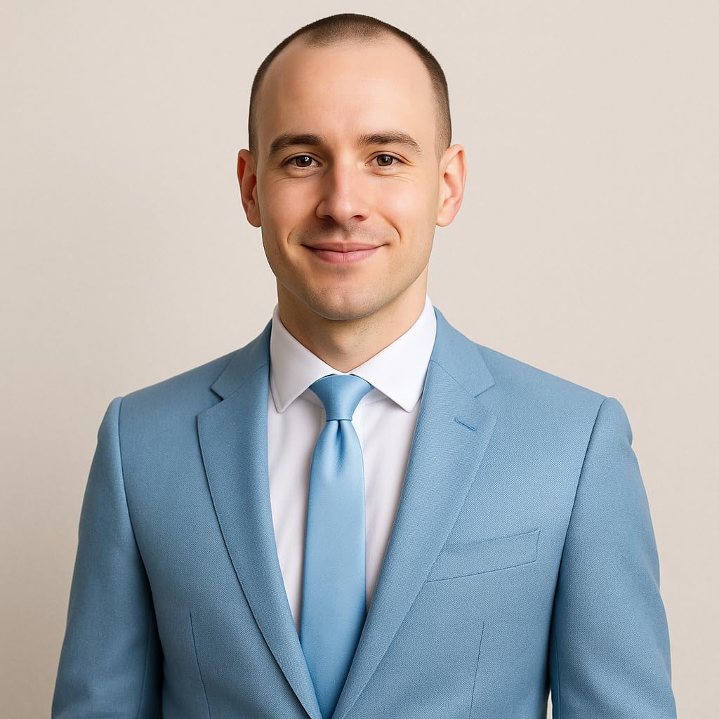 boxed-gifts Clip on Ties for Men - Premium Black Solid Color Clip on Tie - Image 6