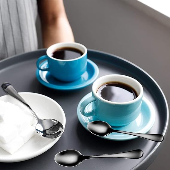 Demitasse Espresso Spoons, 4.75inch Stainless SteelCoffee Spoons