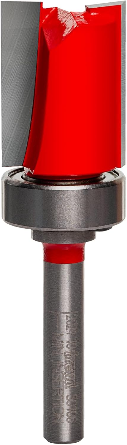 Freud 50-106: 3/4" (Dia.) Top Bearing Flush Trim Bit with 1/4" Shank