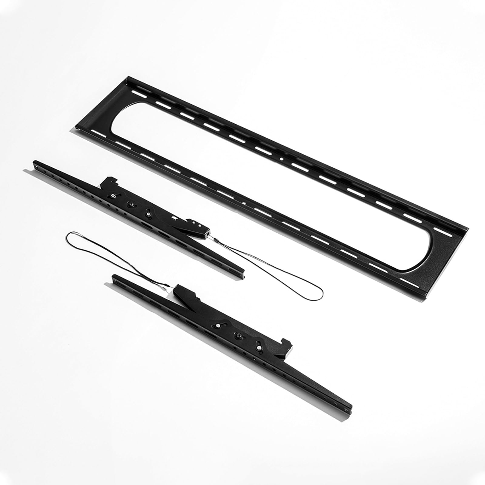 VALUE Supporto da parete per TV, 80 mm, inclinabile, 304,8 cm, 120 kg, nero