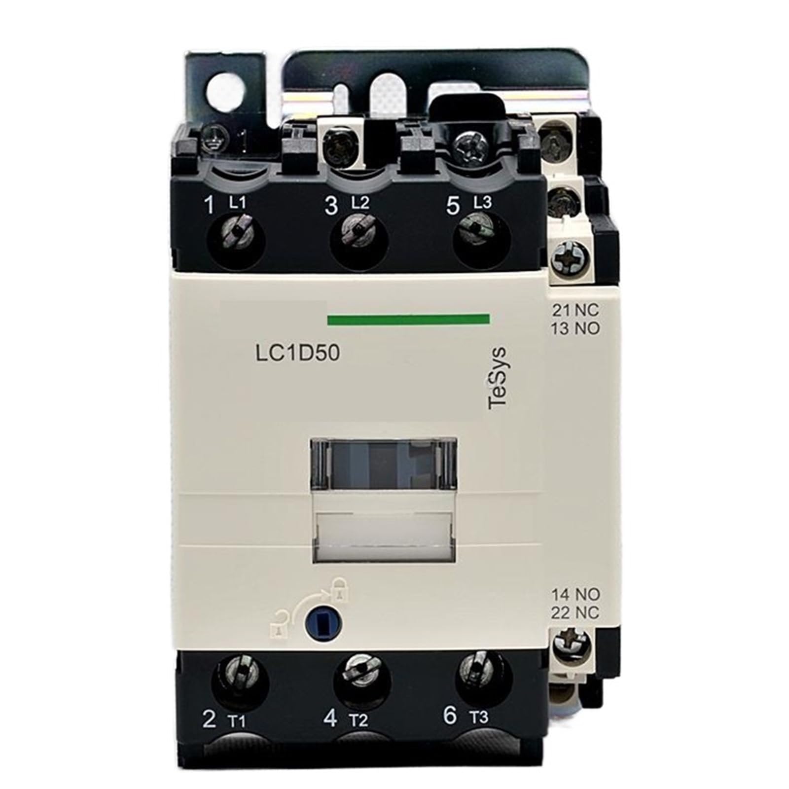 Relais contacteur LC1D50M7C 50A 220V pour circuit électrique triphasé