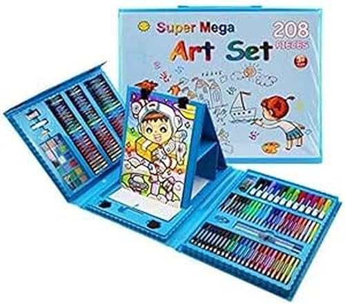 Jack Brown Mega Art Set 208-Piece, Blue