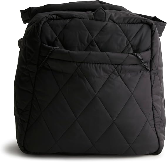 Vera Bradley Women's Featherweight Large Original Duffel Bag Carry-On Travel & Gym Bag Moonless Night, 58L