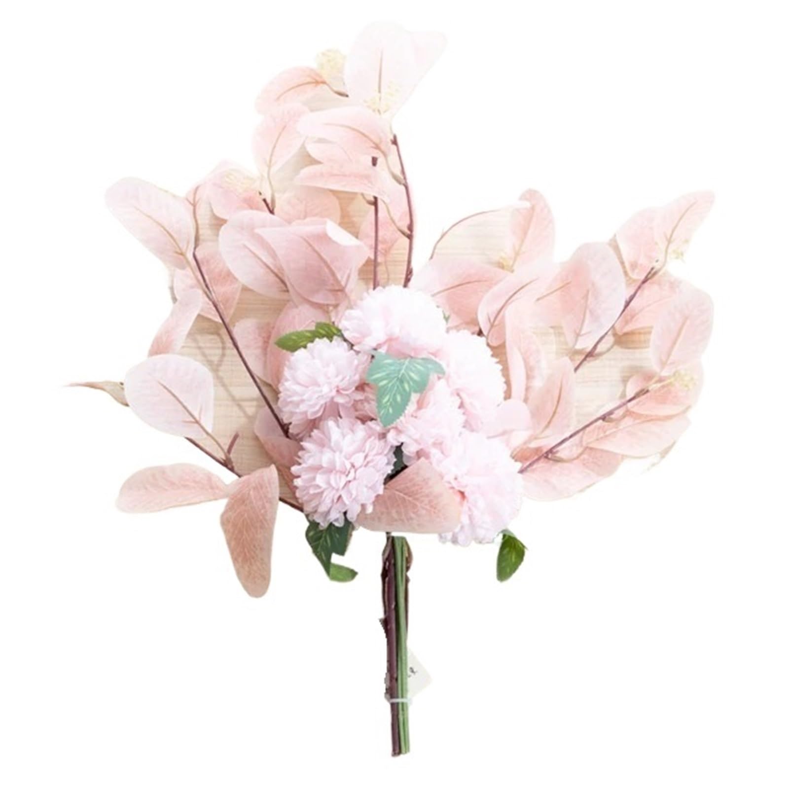 LuoAXINN Artificial Flower Branches 50cm Artificial Flower White Fake Plants Blue Bride Bouquet Hydrangea Chrysanthemum Silk Floral For Vase Wedding Home Room Decoration(Color7)