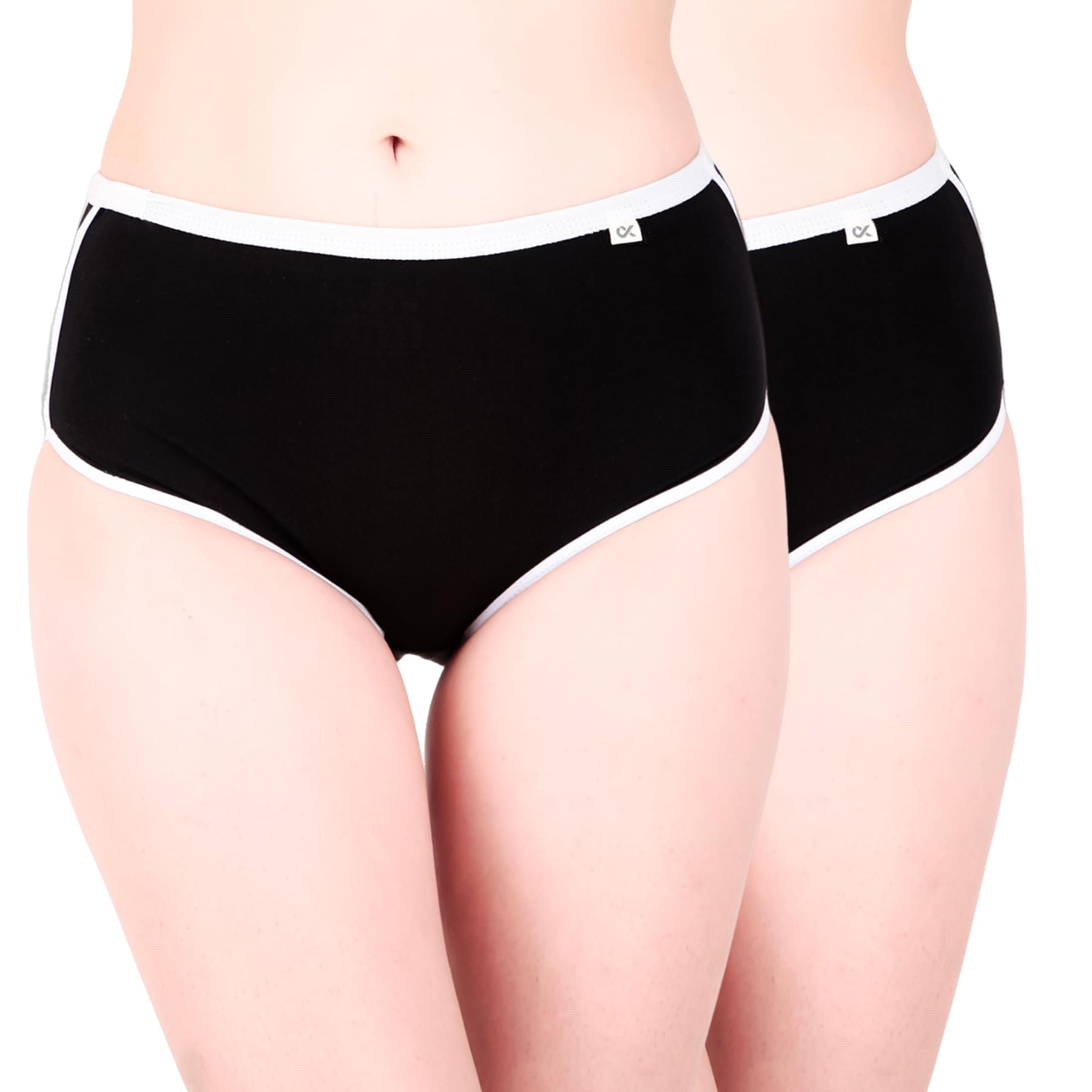 xjarvis Lima Women’s Mid-Waist Yoga Shorts – Breathable, Stretch Cotton Boyshort Panties Designed for All-Day Comfort, Made with Cotton Blend | Soft, Flexible Mid-Rise Moisture-Wicking-picture-4