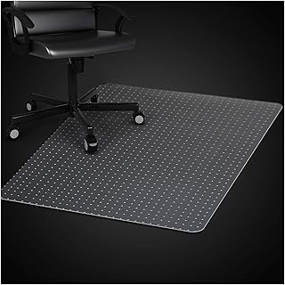 Transparent office chair mat