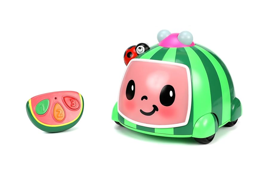 Jada 253253016 Cocomelon RC Watermelon Try Me Multi-Coloured