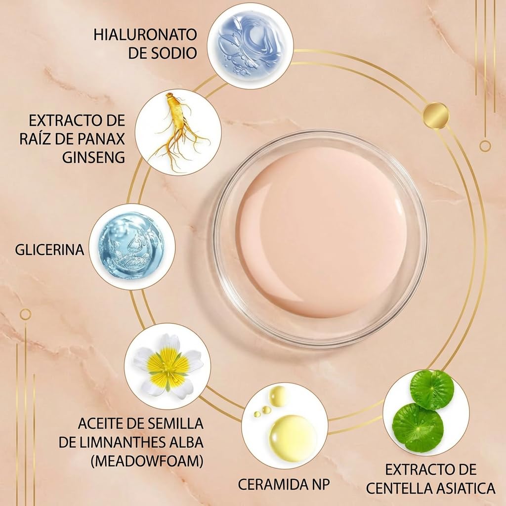Infinite Love Makeup Base Maquillaje Hidratante Anti-Edad SPF 50 Textura Ligera sin Residuos Acabado Natural (Wheat Colour (2PCS))