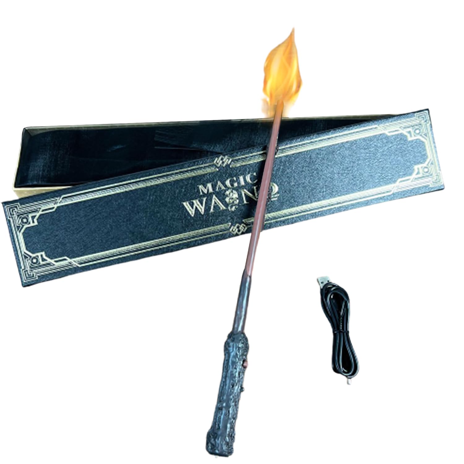 Jorunb Wizard Magic Wand, Halloween Costume Magic Caster Wand for Kid, Mystery Wand, Wizard Wand, Magic Wand, Magic Accessories (03)