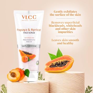 VLCC Papaya & Apricot Face Scrub(80gm)