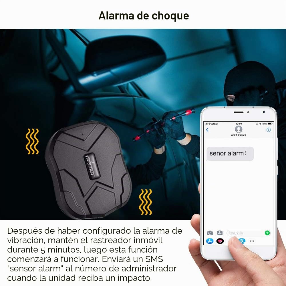 GPS Tracker JUNEO TK905 Strong Magnet with 3 Months bigbattery Standby-1 Unidad