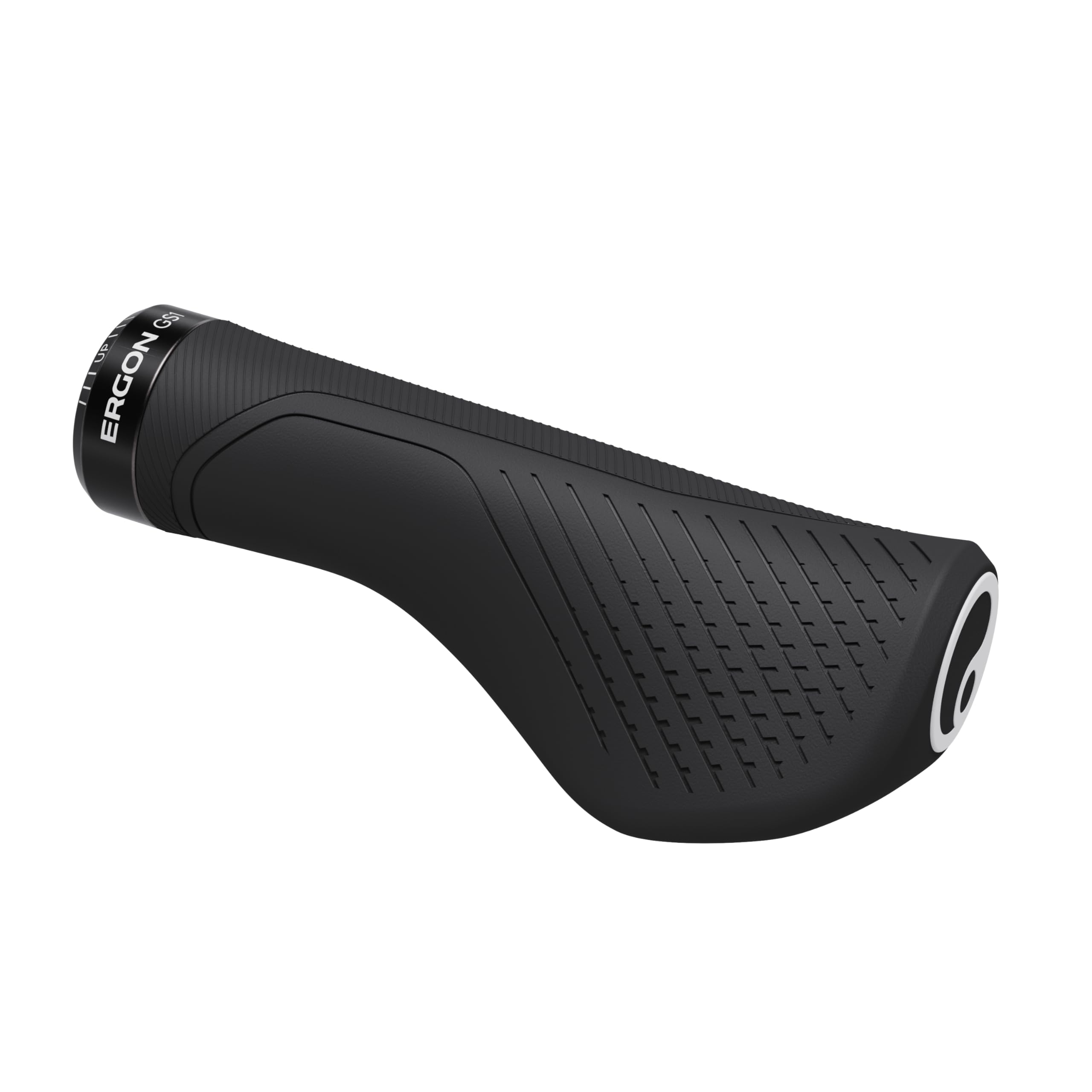 Ergon GS1 Evo Ergonomic Bike Grips – Comfort Wing Design, German Rubber, for Touring, Trail, E-Bike, and Fitness Riding