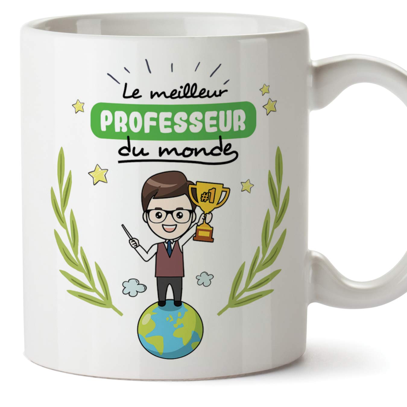Tasse Du Meilleur Professeur Du Monde - France