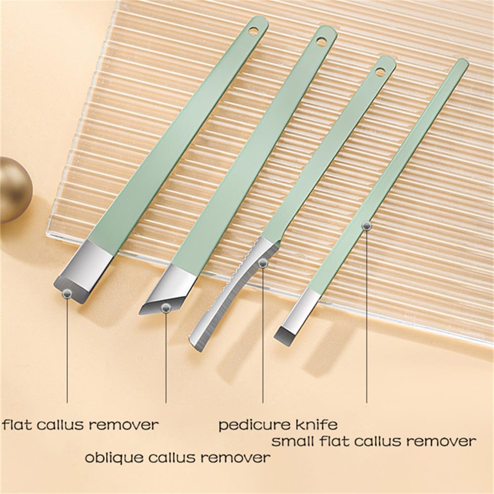 Ensemble de manucure 18 pièces avec étui en Cuir, Outils de Soin des Pieds et du Visage, Coupe-Ongles en Acier Inoxydable, Ensemble de Faux Cils