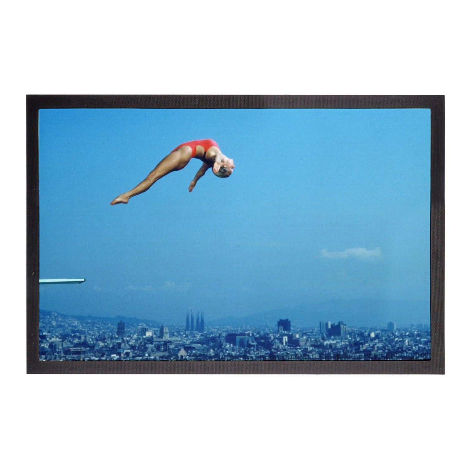 Paillasson Barcelone 1992 tapis d'entrée plongée pour sublimer votre déco de couloir