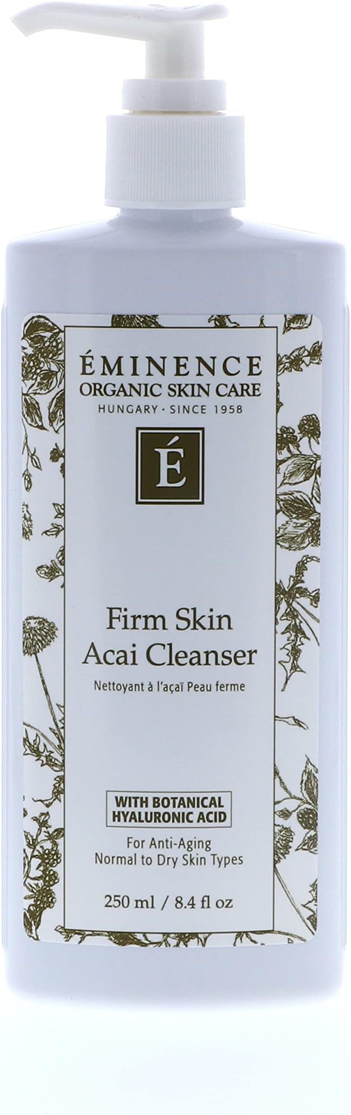 Organic Skincare Firm Skin Acai Cleanser with Hyaluronic Acid, 250ml