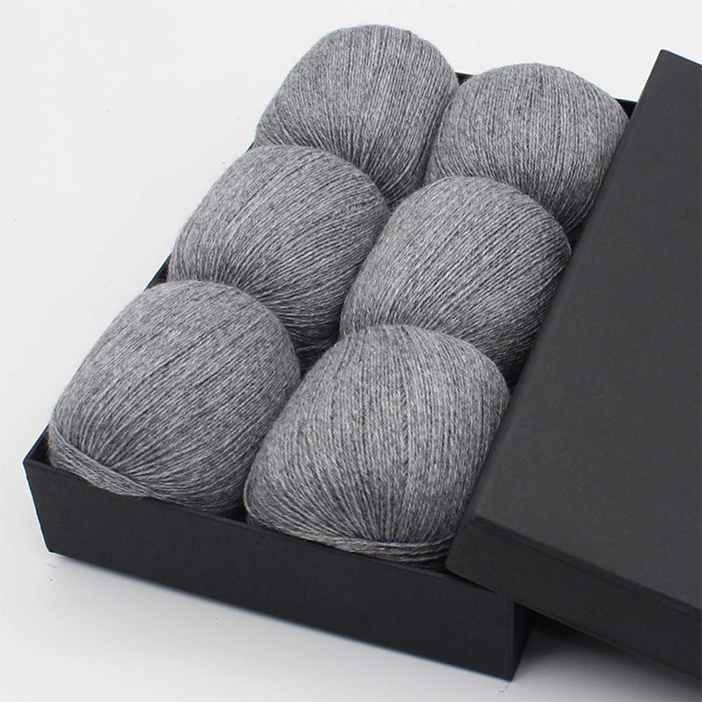300G Cashmere palla Yarn Lana per maglieria e uncinetto, Maglione Sciarpa Ha Guanto, morbido e caldo, con Rod aghi,04