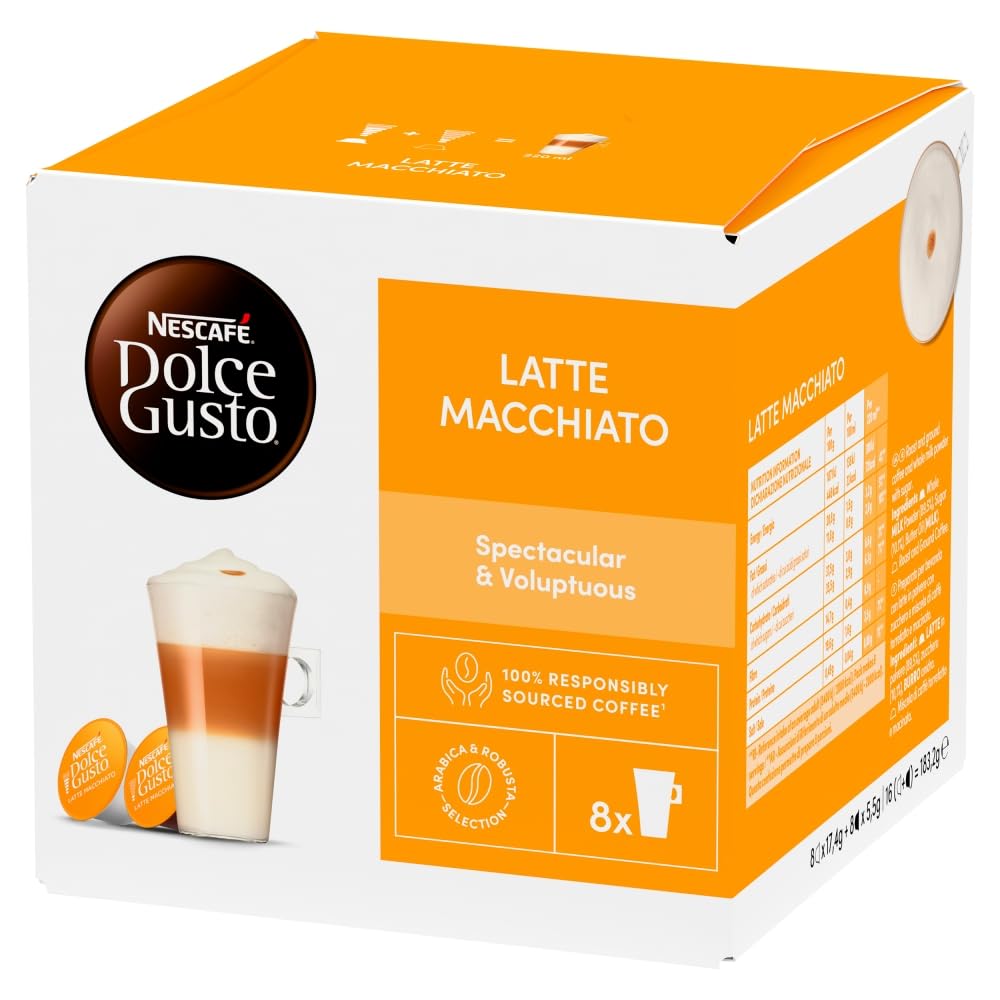 NESCAFÉ Dolce Gusto Latte Macchiato 48 kapsułek do kawy 3-warstwowa