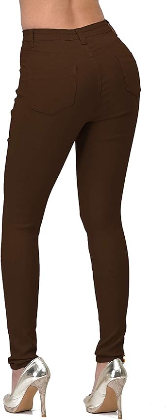 High Waisted Stretchy Skinny Jeans for Women Casual Sculpting Slim Fit Skinny Leg Pull on Jean Denim Jeans Legging