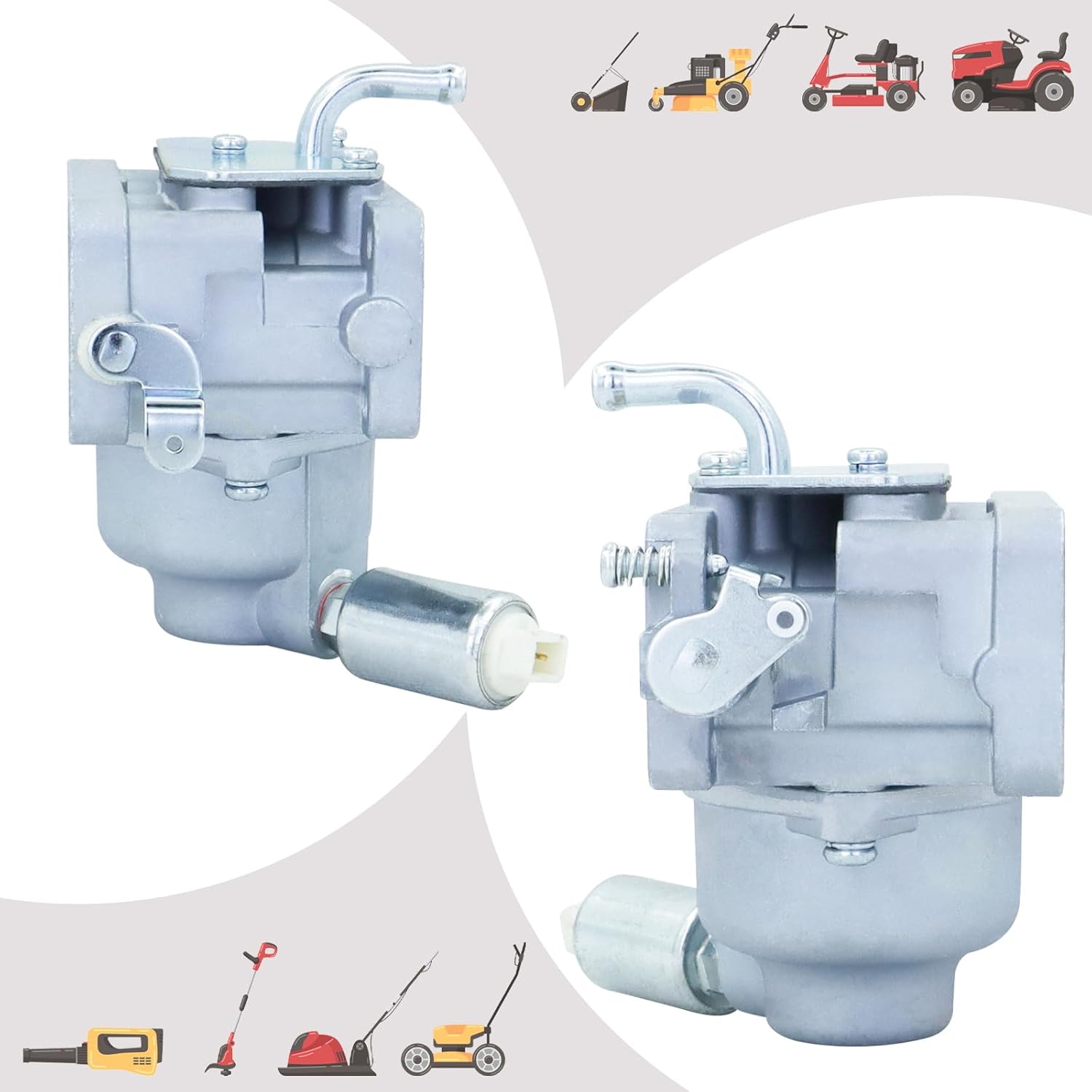 MIA10632 Carburetor Fits for L111 L118 LA120 LA130 LA145 LA150 X140 Z425 Replaces for MIA11790 AM134086 for Toro 74590 for Husqvarna 2042SL YTH23V48 YTH24V48 YTH2448 with filters