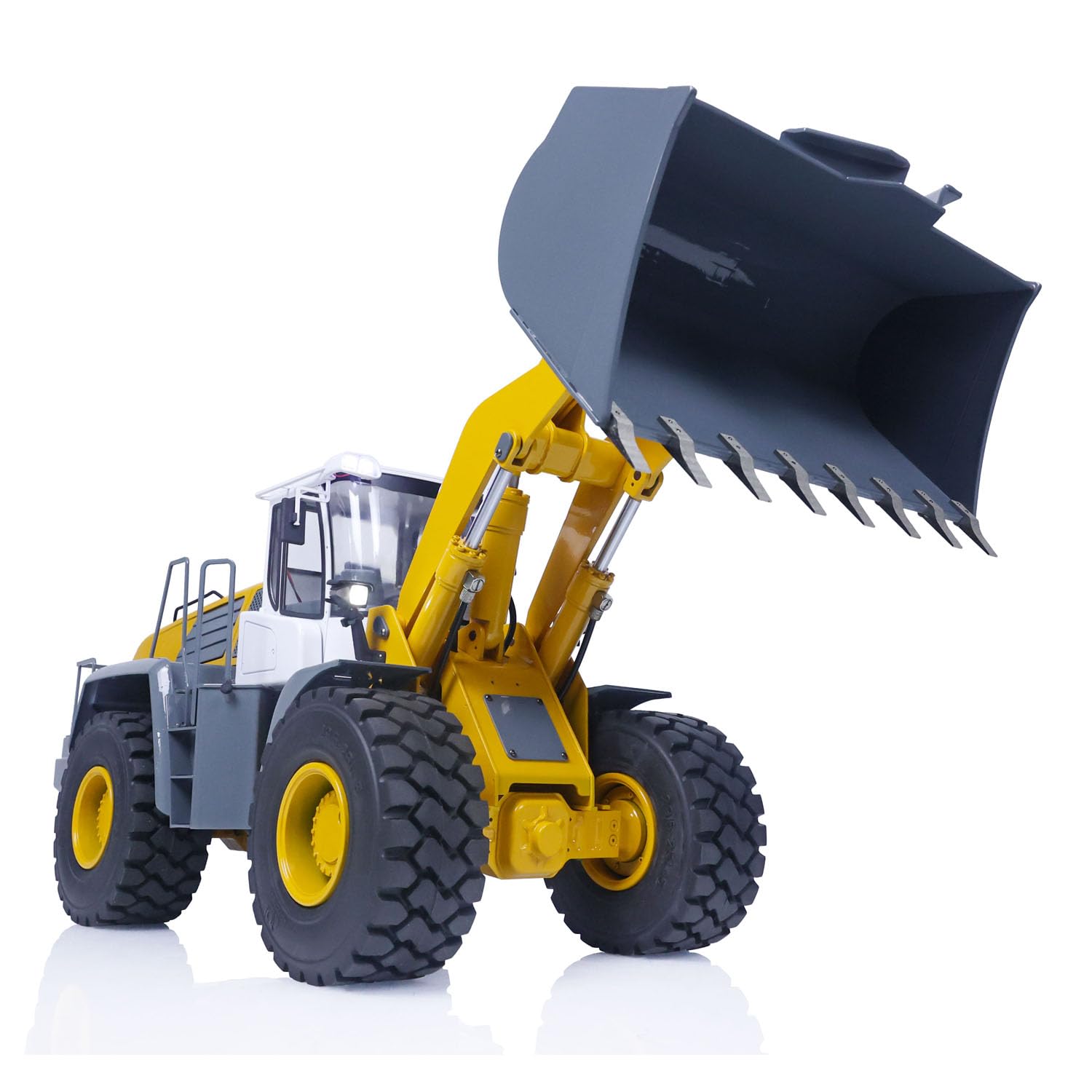 Amazon.co.jp: 1/14 RC油圧ホイールローダー 580リモコン建設車両用
