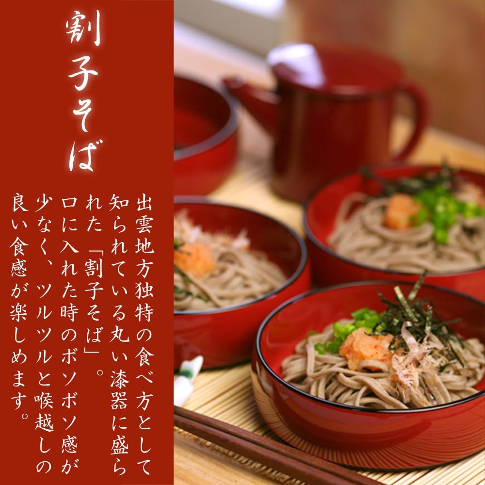 風味絶佳.山陰 お中元 ギフト 人気 ランキング 無添加 出雲だんだんそば6人前(生そば) 濃縮つゆ付き ギフト