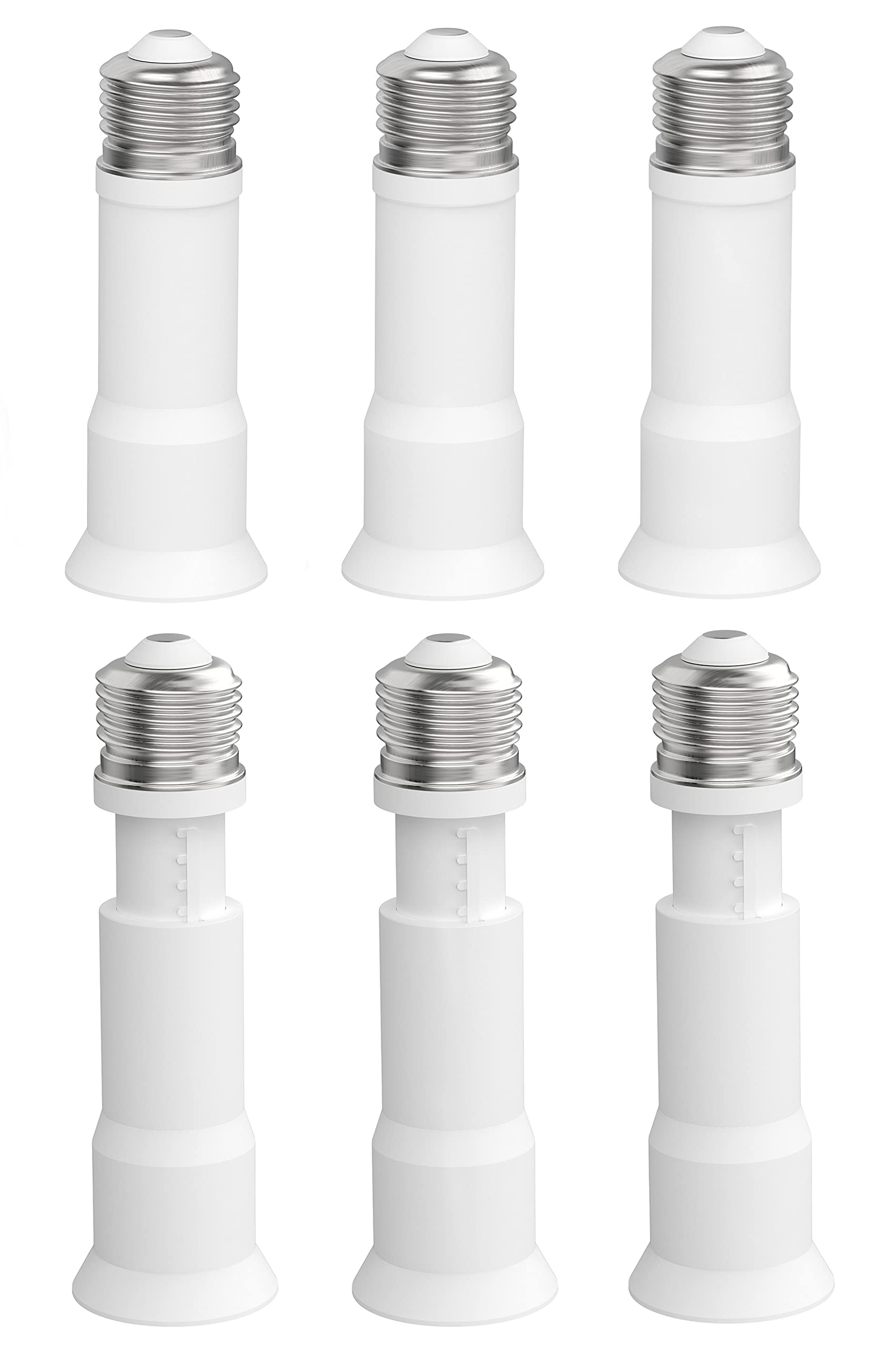 Navna E26/E27 Lampadina Socket Extender Adattatore 180 Gradi Pieghevole Lampada E26/E27 A E26/E27 Base Regolabile 180 Gradi Pieghevole Apparecchio Luce