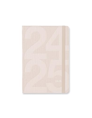 Letts of London Block Agenda scolaire semainier 2024/2025 Format A6 Sable