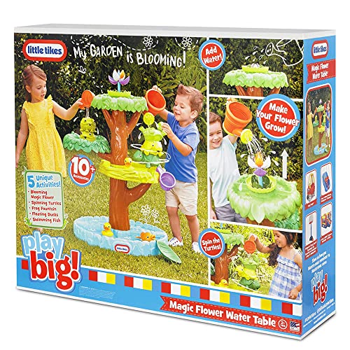 Little Tikes Magic Flower Water Table with Blooming Flower and 10+ Accessories, Multicolor, (Model: 651342M), Medium - image 6
