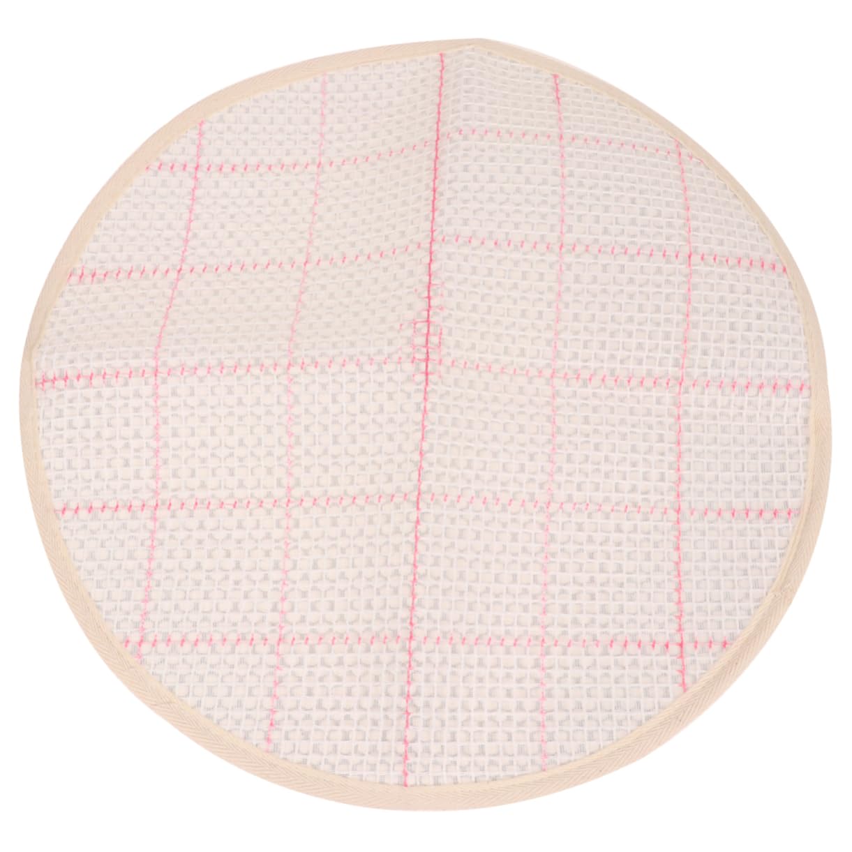 DOITOOL Sturdy DIY Carpet Base Cloth for Rug Making Novelty Rug Hooking Material (38x38cm)