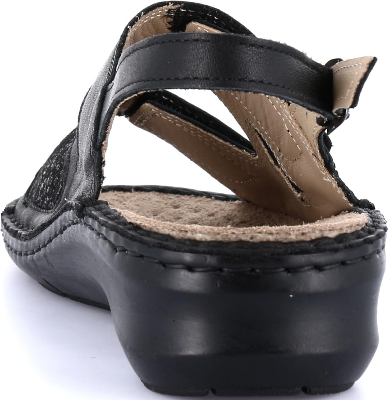 Grunland Dami Scarpe Comfort Stretch a punta chiusa, suola Conforma, soletta interna rimovibile in sughero e pelle e cuciture fatte a manoDonna