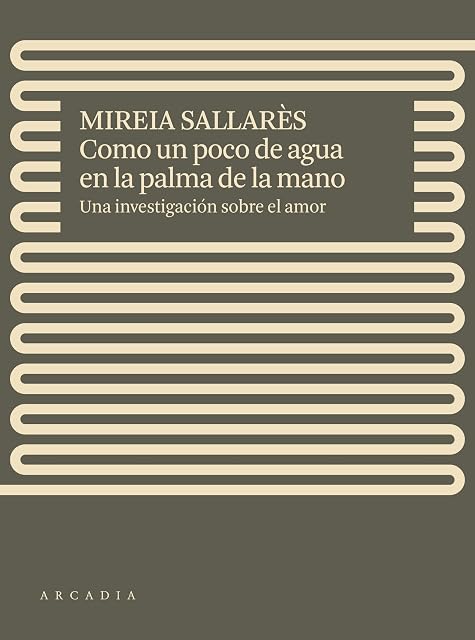 Portada de Como un poco de agua en la palma de la mano