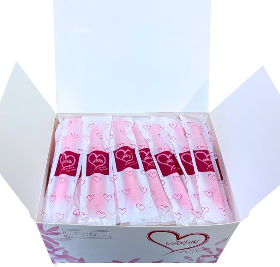 WARMIN（ワーミン）100本入り 仕込みローション Amazon | [ じゃぱん商会 ] WARMIN（ワーミン） [ 個別パッケージ 100