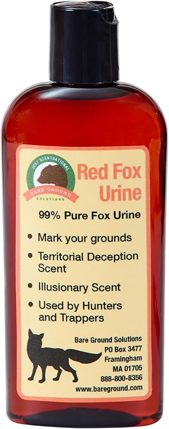 Just Scentsational FU-64 Red Fox Urine for Gardens, Hunters, and Trappers, 64 oz (2 Quarts)