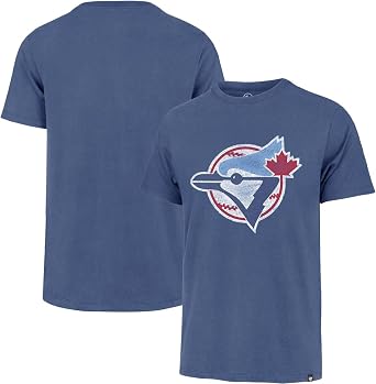 47 Brand MLB Men's Vintage Franklin Cooperstown Team Color Primary Logo Short Sleeve Baseball T-Shirt