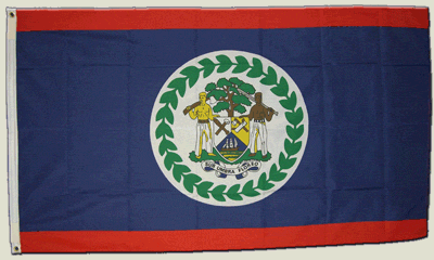 Preisvergleich Produktbild Flagge Belize - 90 x 150 cm