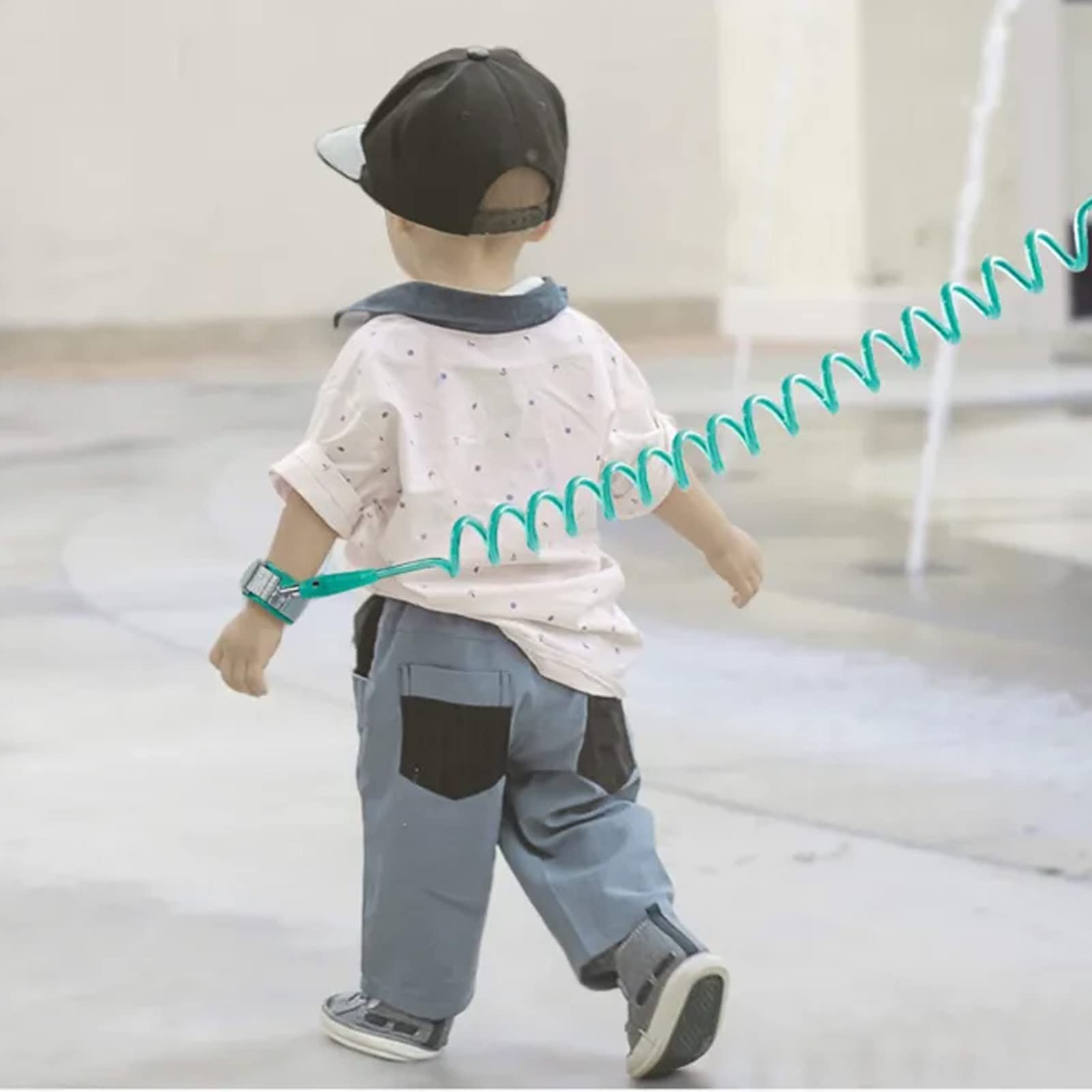 Lien Poignet Anti-Perte Enfant - Ceinture Sécurité Enfant - Bracelet Réglable Fille Garçon - Accessoire Voyage