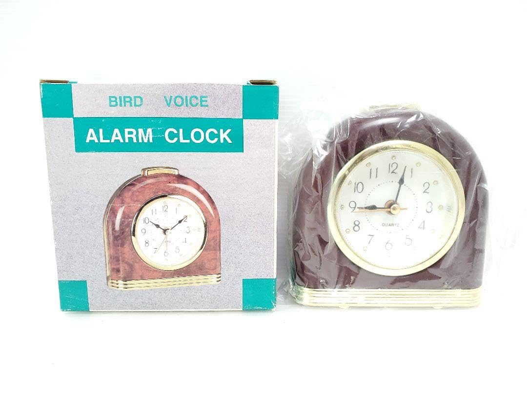 Amazon.co.jp: 目覚まし時計 鳥のさえずり BIRD VOICE レトロ
