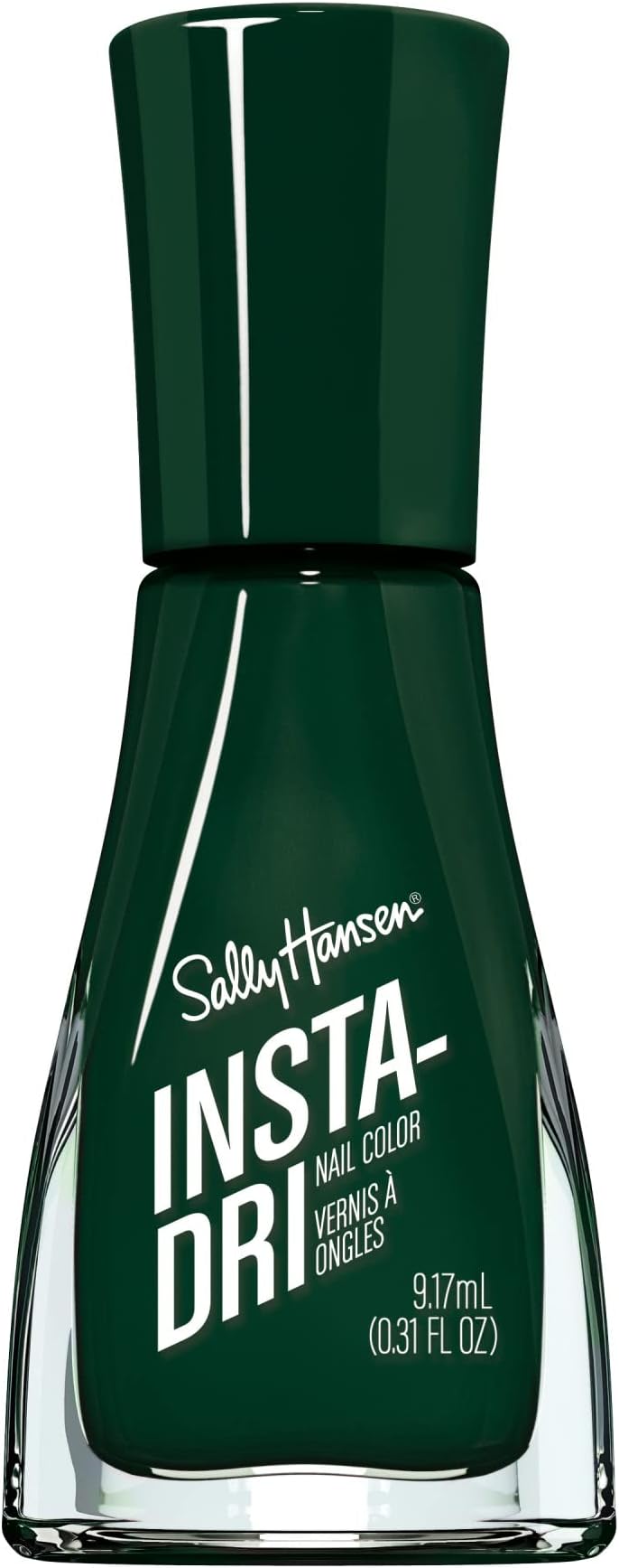 Insta-Dri, C-hill Out, Quick Dry, Long Lasting, Opaque, Shiny Green Nail Polish