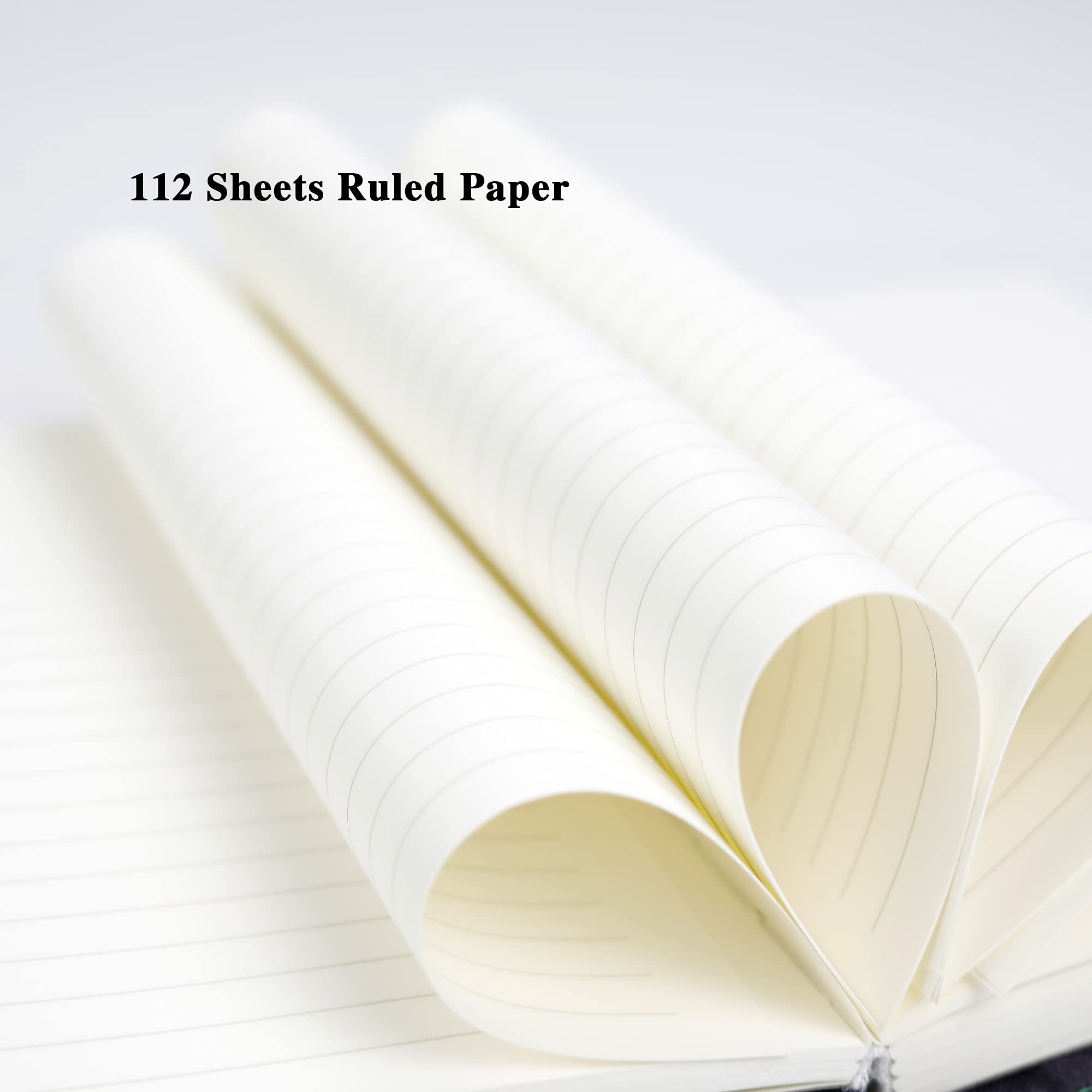 Carta Di Ricarica Per Raccoglitore B6 - 124 Fogli Rigati Per Diari, Agende E Taccuini Ad Anelli - Foto 13