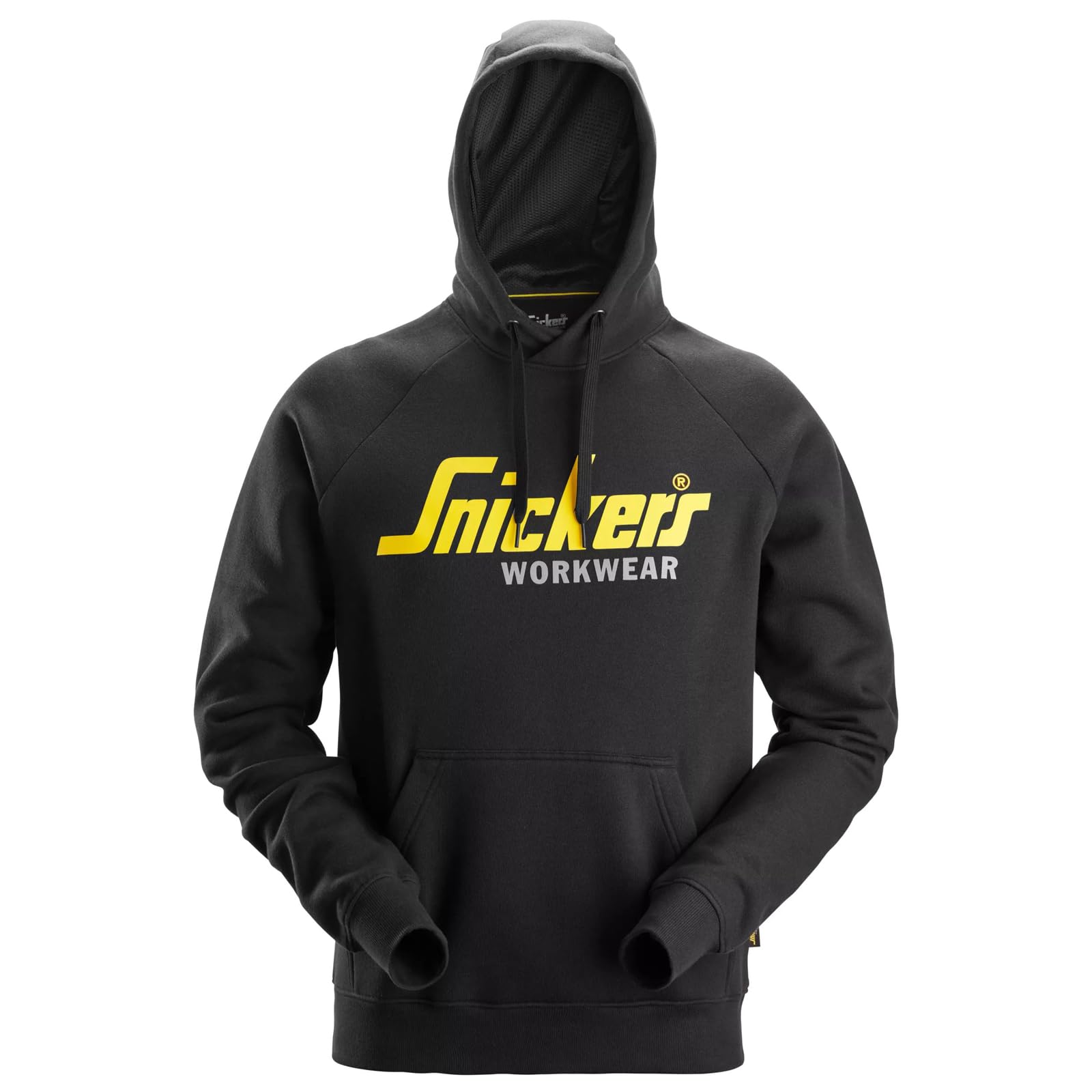 Snickers Workwear Classic Logo Felpa Con Cappuccio Nero 2899