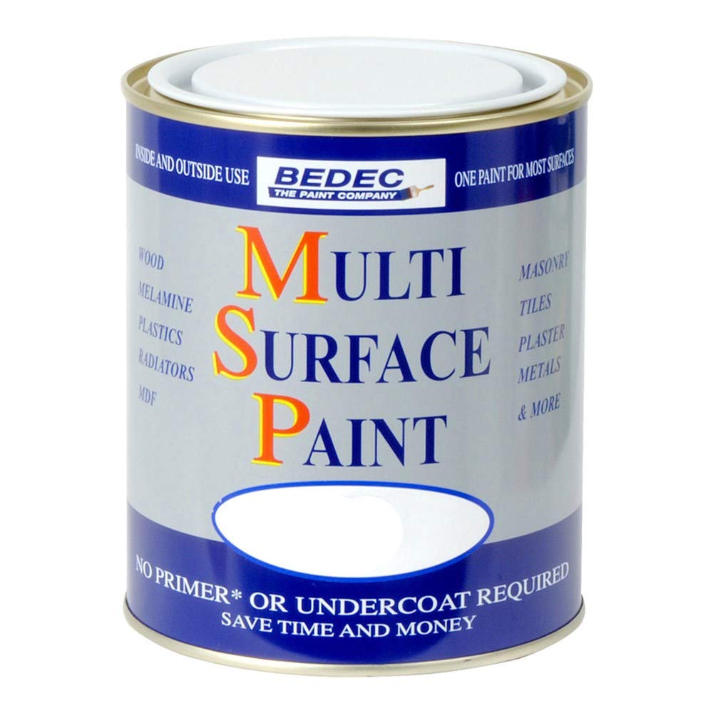 Bedec Silver Multi-Surface Msp Paint Satin 250Ml