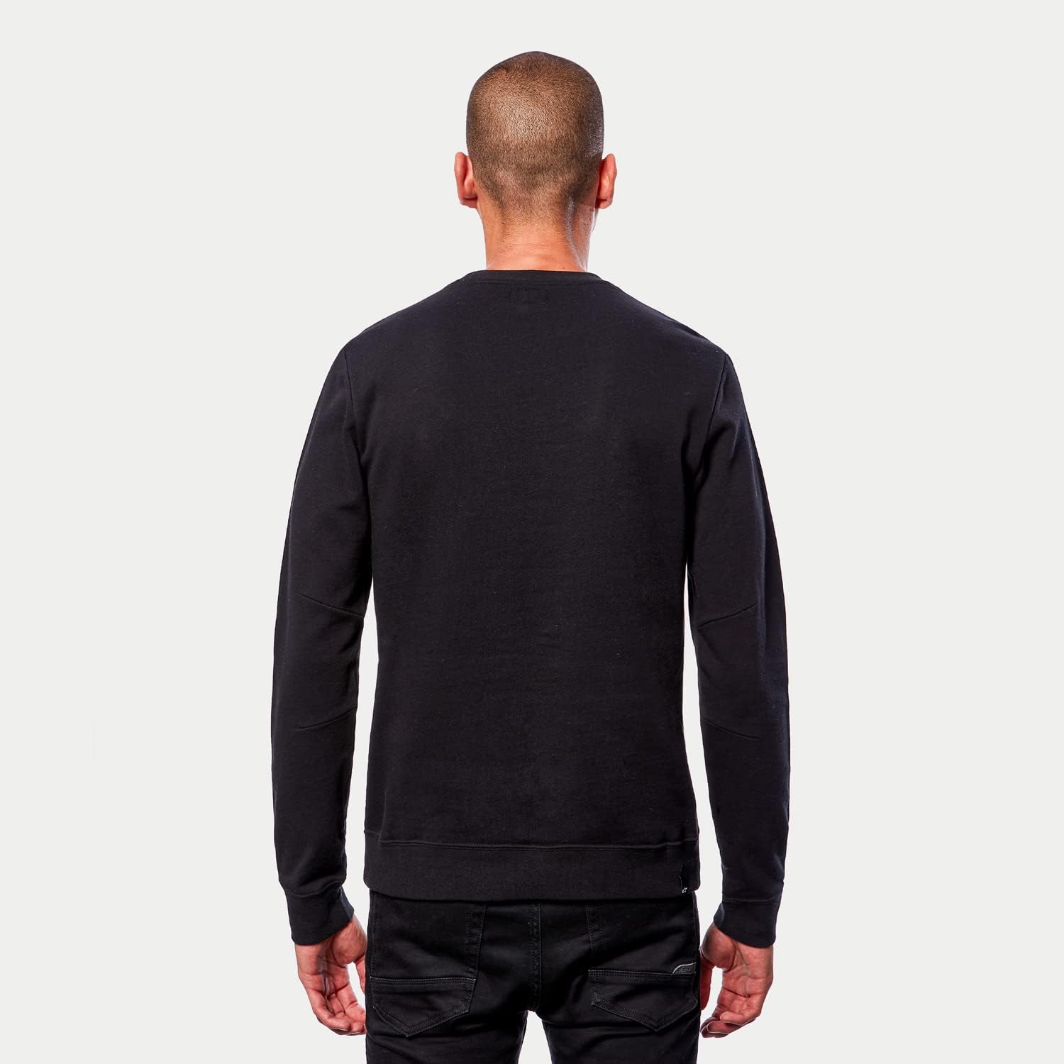 Alpinestars Men's Ageless Crew Sweater,2X-Large,Black/Gray - Image 3